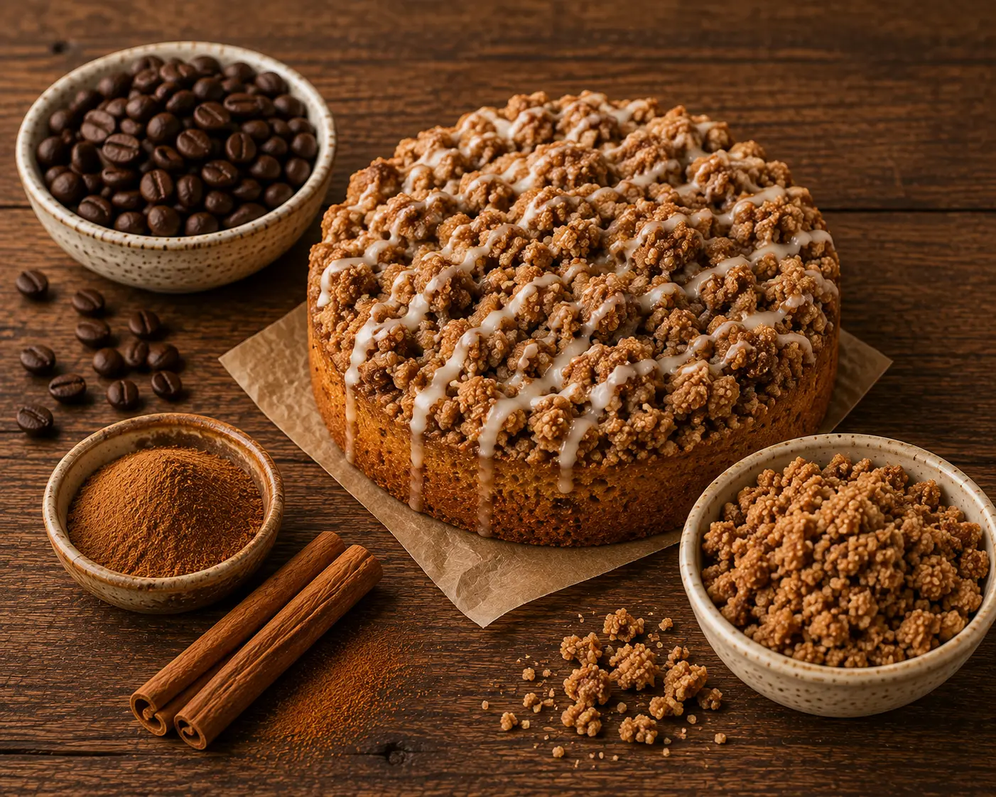 Coffee Cake handmade soap scent profile